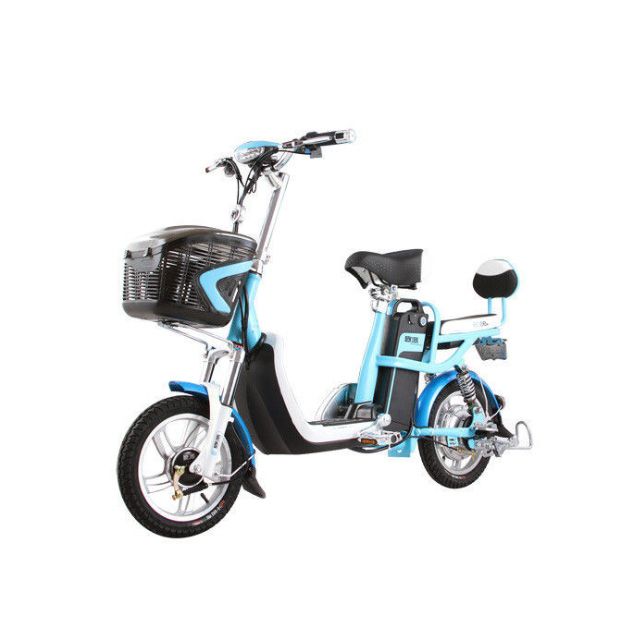 Lady Smart Electric Bicycle Double Seats with Pedal 6 Tubes Controller 