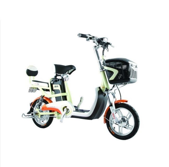 Lady Smart Electric Bicycle Double Seats with Pedal 6 Tubes Controller
