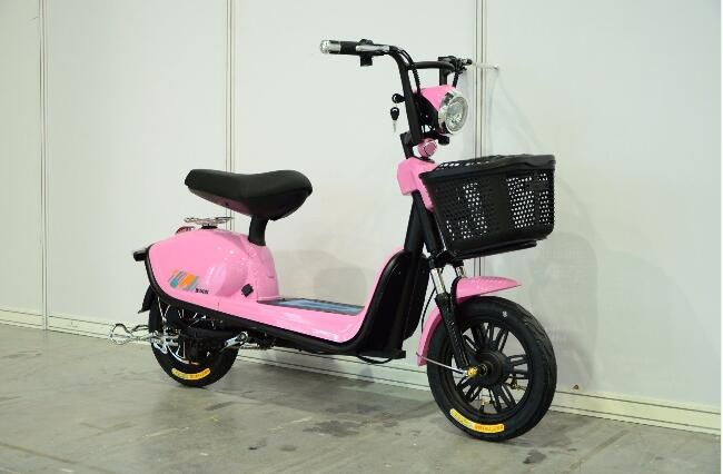 Princess Model Pink Color Lady   s Electric City Bike Bicycle with Long Distance Riding