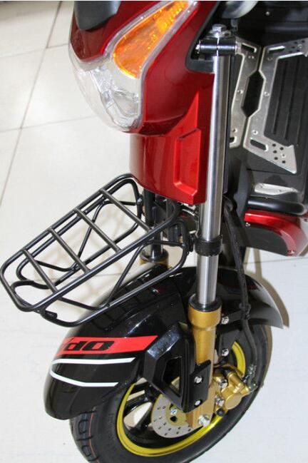 Color Electric Moped Scooter Rear Brake with Lock 60km Range Distance