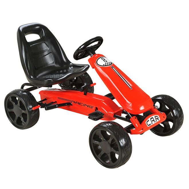 new design high quality colorful children pedal go kart