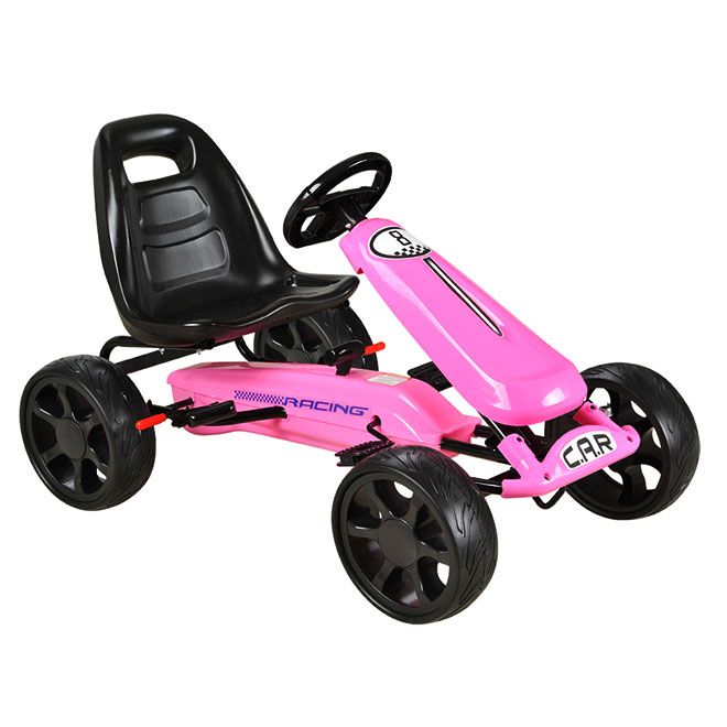 new design high quality colorful children pedal go kart