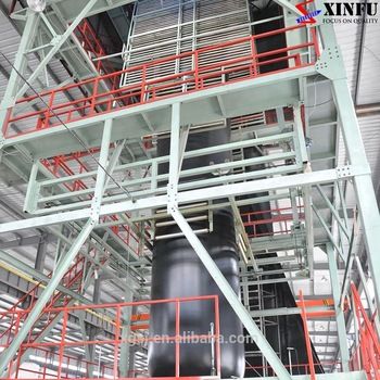 3 layer 6 meter geomembrane extrusion blow machinery