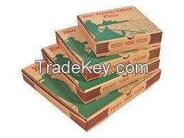 Custom Corrugated Paper Pizza Box