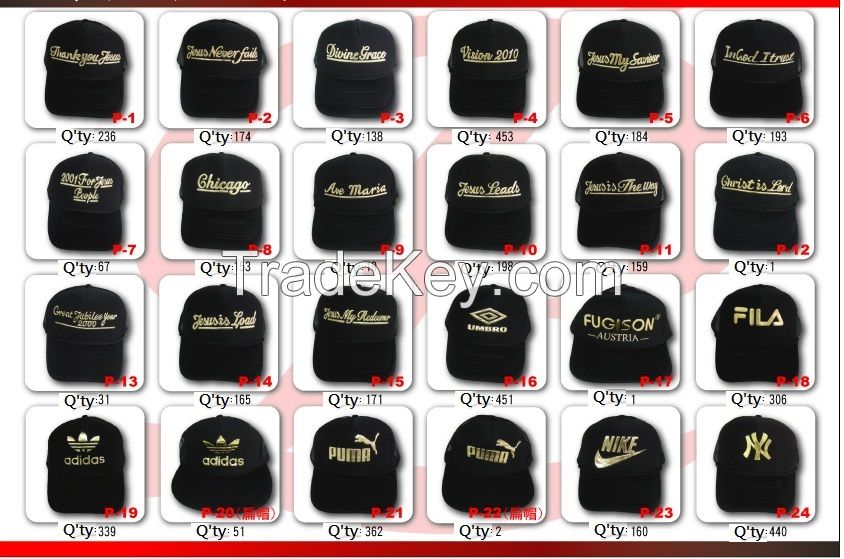 Basketball cap with hot stamping