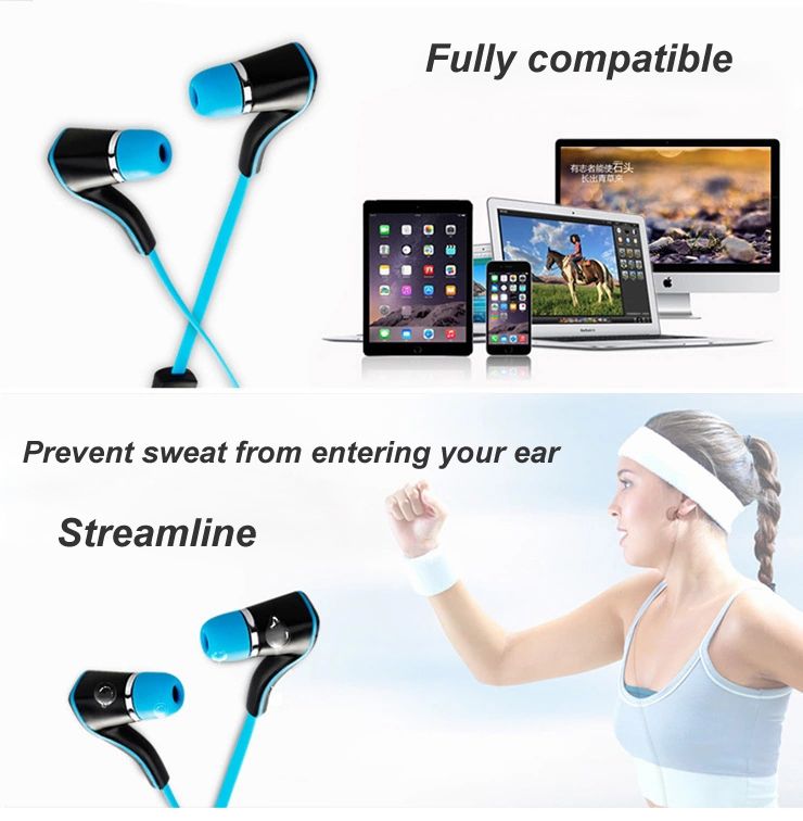 Noise Reduction in-Ear Style Bluetooth Sports Wireless Earphone Earbuds with Wings
