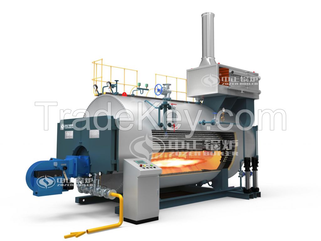 zozen WNS gas-fired(oil-fired) hot water boiler in china
