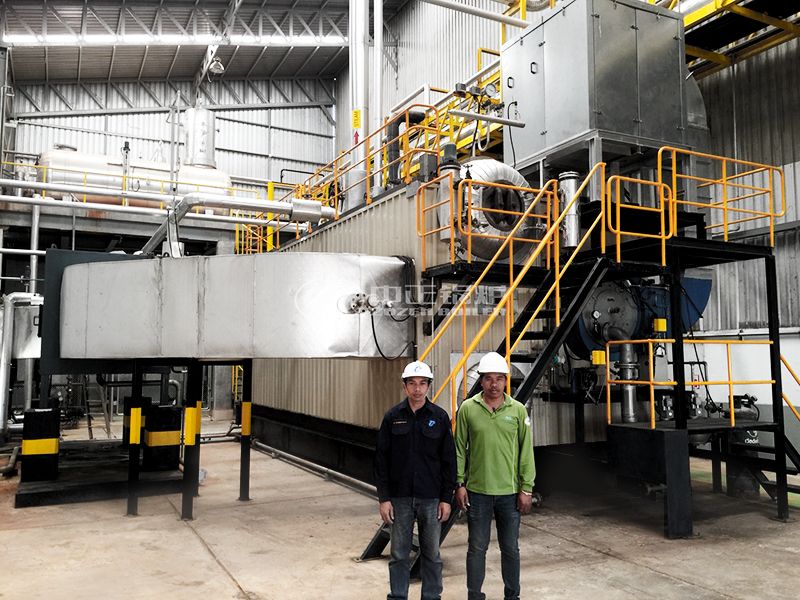 zozen SZS new steam gas-fired(oil-fired) hot water industrial boiler factory china