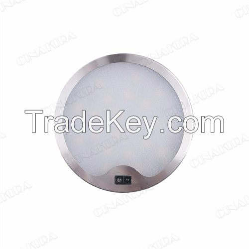 Led Puck Light Dc12v High Quality Cheap Multi-Function Kitchen Ultra Thin Round Silve Cabinet Light