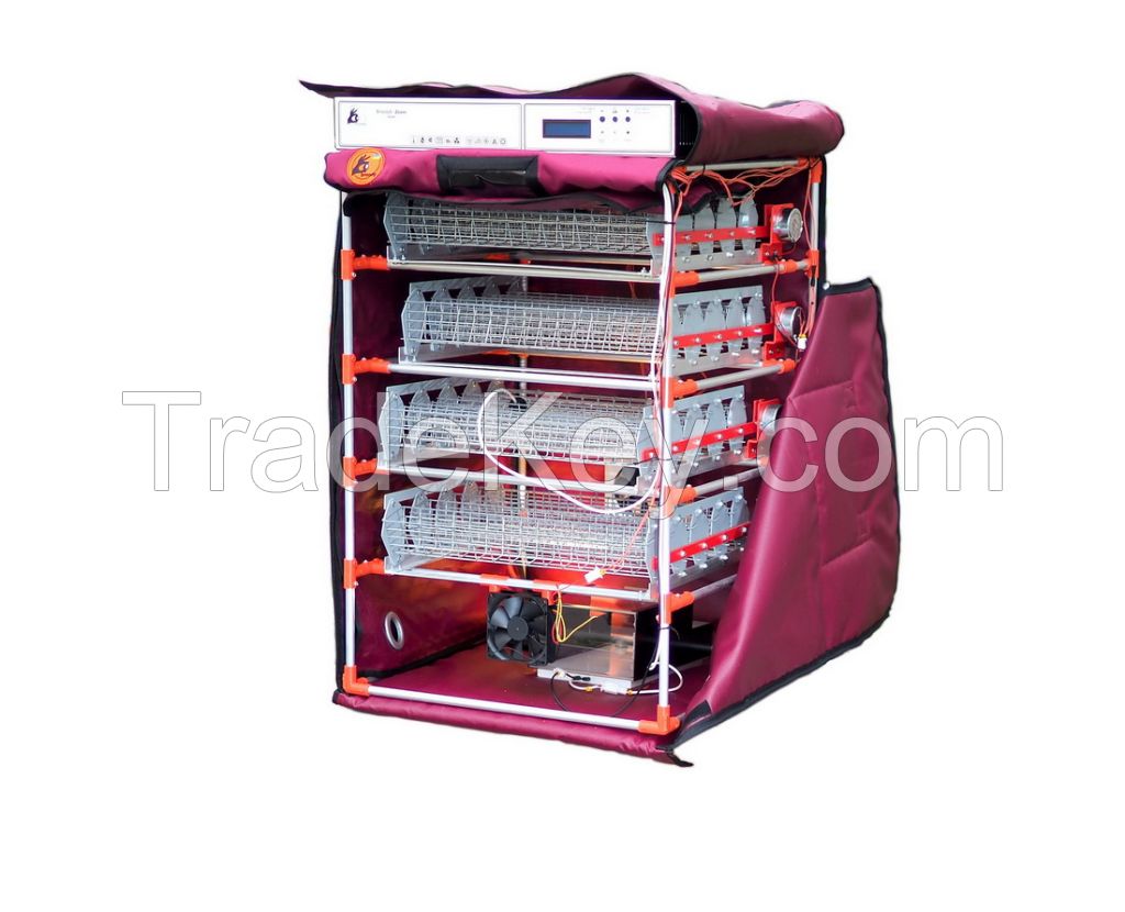 Automatic Egg incubator Broody Zoom 180 Battery with humidifier backup power function automatic turn of trays   poultry chicken egg Hatching
