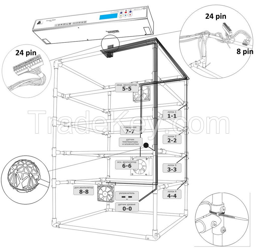 Automatic Egg incubator Broody Zoom 180 Battery with humidifier backup power function automatic turn of trays   poultry chicken egg Hatching