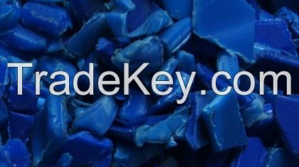 HDPE BLUE DRUM FLAKE