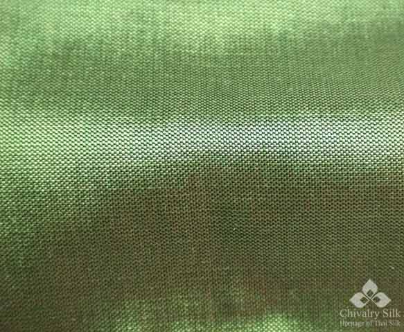 Green color, SILK FABRIC BY CHIVALRYSILK