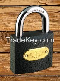 heavy type polished iron padlock