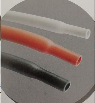 Pure silicone heat shrinkable tubing