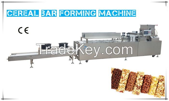 2018 china Automatic Continuous Crispy Dental Care New Stainless Steel Cereal Bar Forming Machine