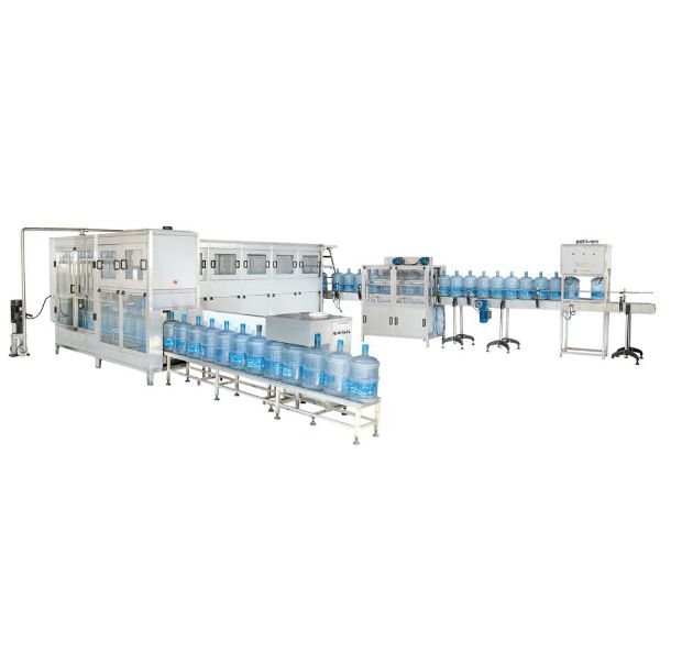 450BPH 5 Gallon Drinking Water Filling Lines With High Efficiency