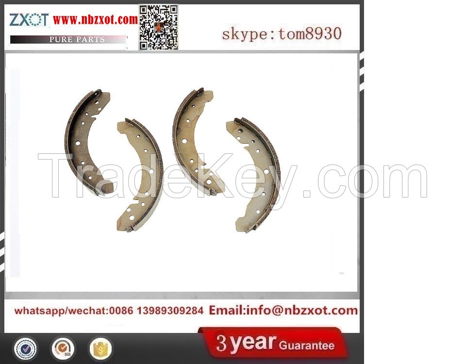 brake shoe F2333 F2358 F288 CS8830 K203 K2305 K2317 K2378