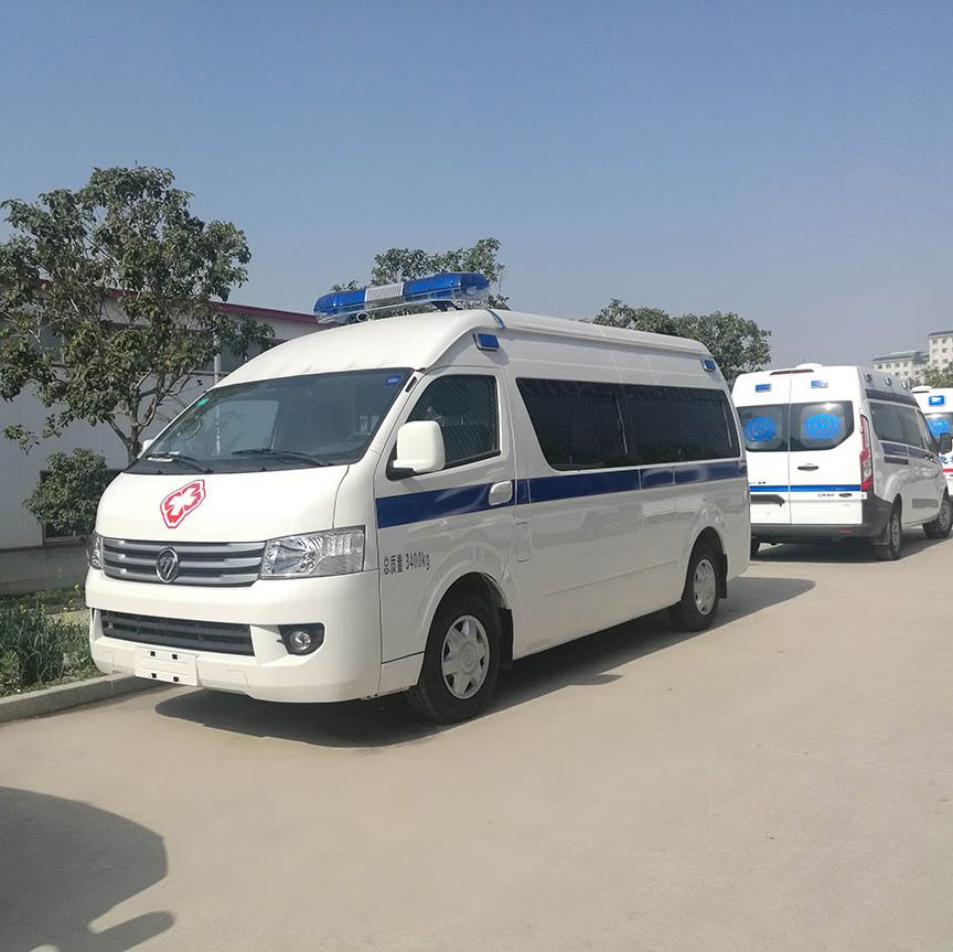 China 4x2 gasoline/ diesel ambulance emergency vehicles