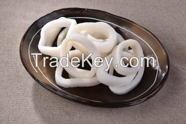 IQF Frozen Todarodes Pacificus Squid Ring New Seafood on Sale