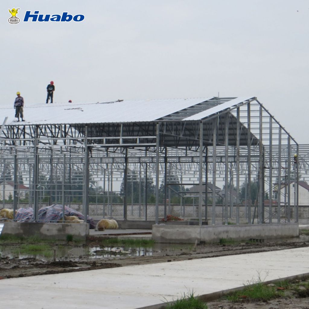 Tight and Light Steel Poultry Shed