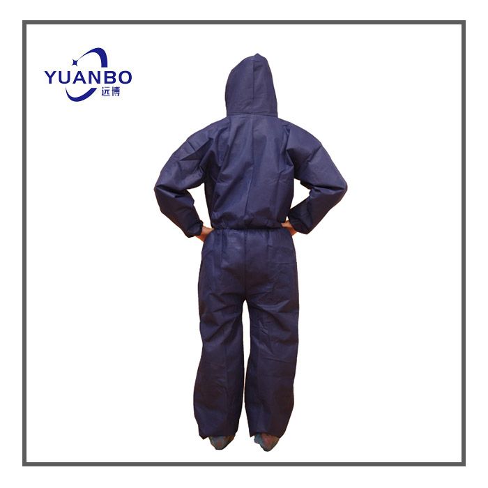 Disposable Safety SMS Nonwoven Workers Coverall