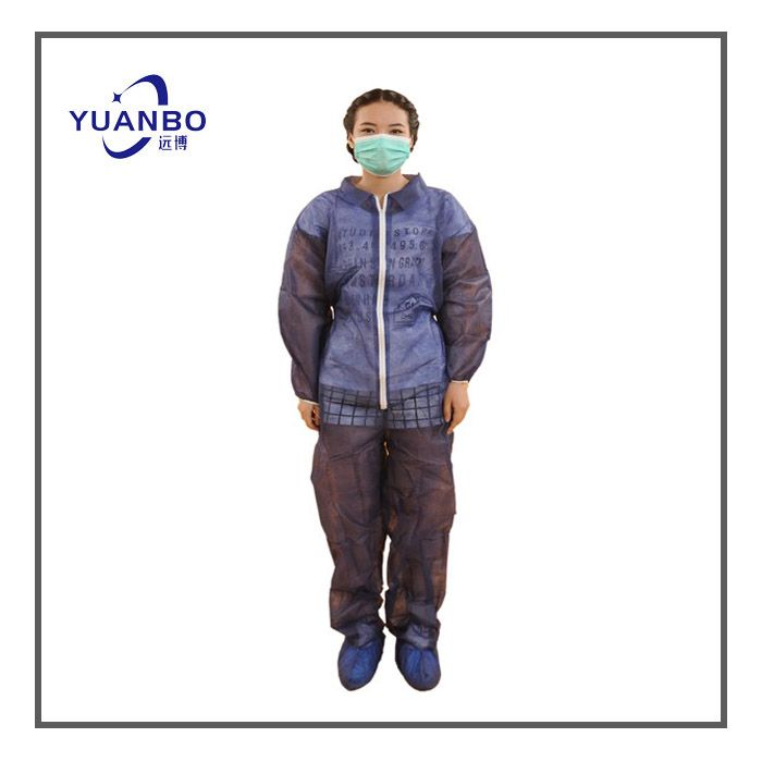 Lightweight Disposable Nonwoven Coverall
