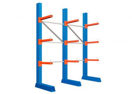 Warehouse cantilever racking system