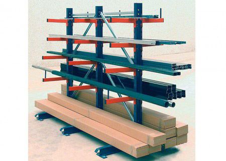 Reasonable price Hot Rolled Steel Heavy Duty  cantilever Pallet Racking