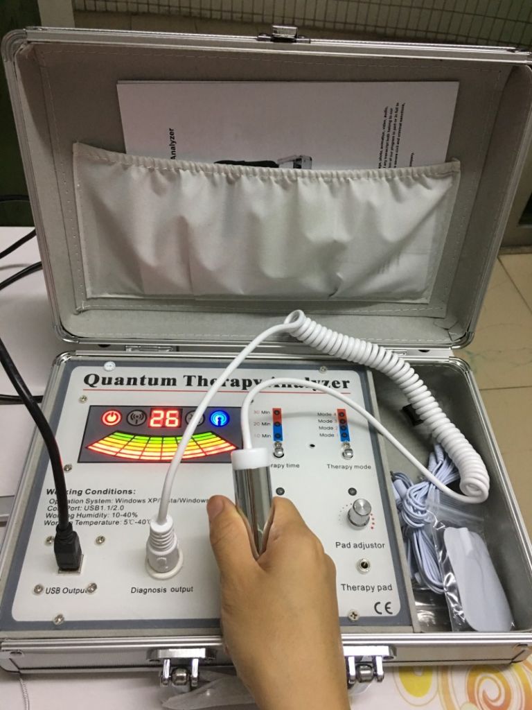 4th generation original software quantum therapy analyzer with 48 reports CE approved