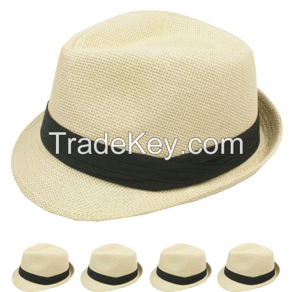 Straw Fedora Hat, Fedora Hat