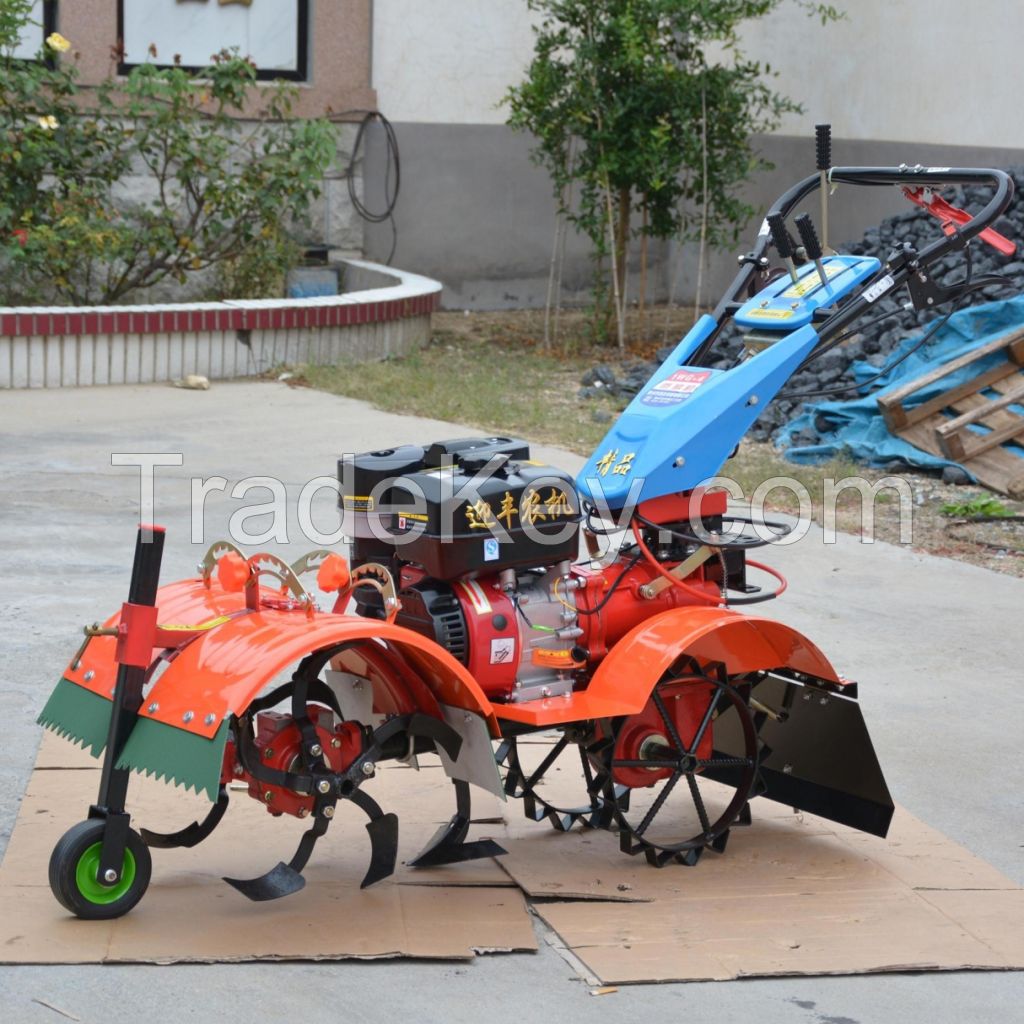 Micro-tillage machine with B1-M used in flower farm and orchard