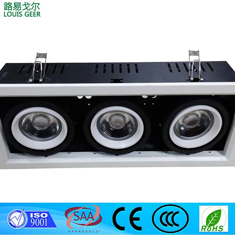 5w,10w,20w,30w china direct led grille light for retail lighting solution