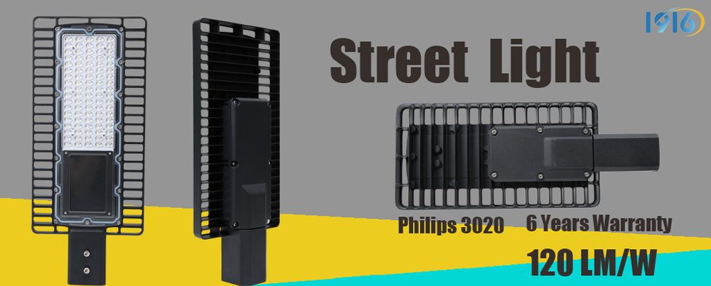 LED Street Light black