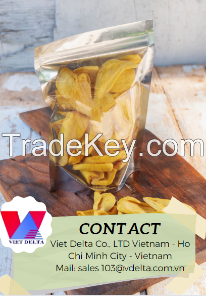 HOT SALE AT YEAR END - SOFT DRIED JACKFRUIT - REAL FRUIT - HIGH QUALITY - DIRT CHEAP PRICE FROM VIETNAM