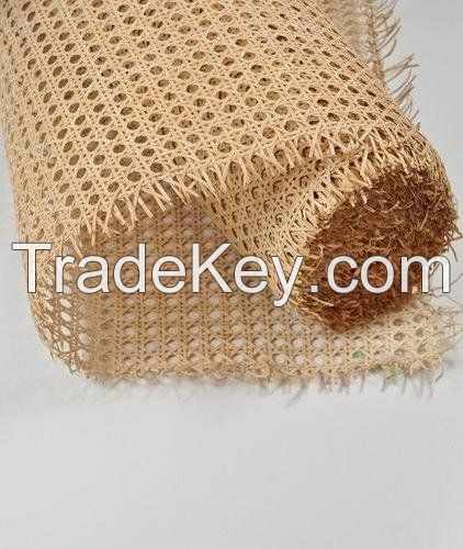 Rattan cane webbing bleached and unblenched Natural and forest handmade product