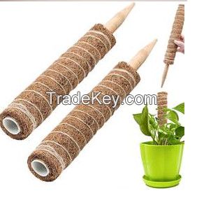 Wholesale Bendable Plant Sticks Support For Climbing Growth Coir Pole Stakes For Indoor Plants Moss Pole For Plant From Vietnam