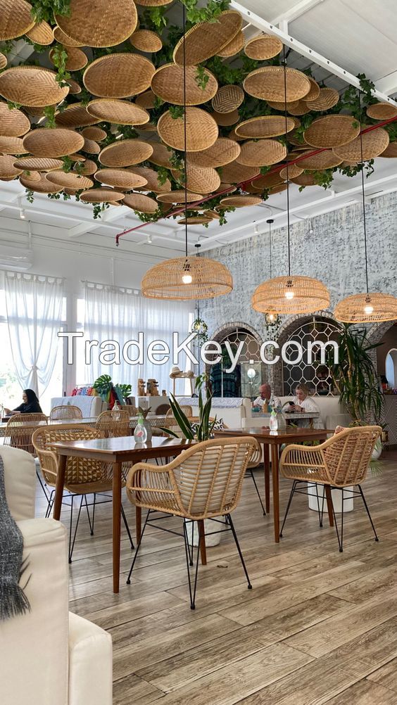 NATURAL MATERIAL BAMBOO/ BAMBOO CEILING FROM VIETNAM/ Enhance the architecture of the room space