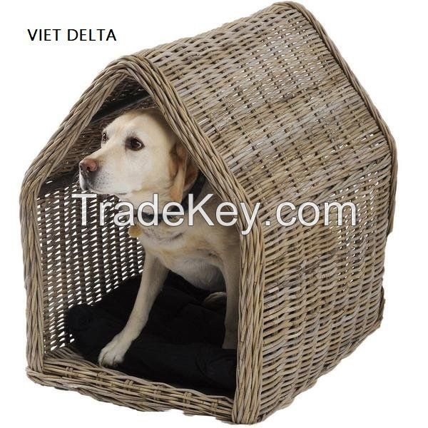 CAT BED HOUSE by RATTAN / From Vietnam, the best choice for your pet