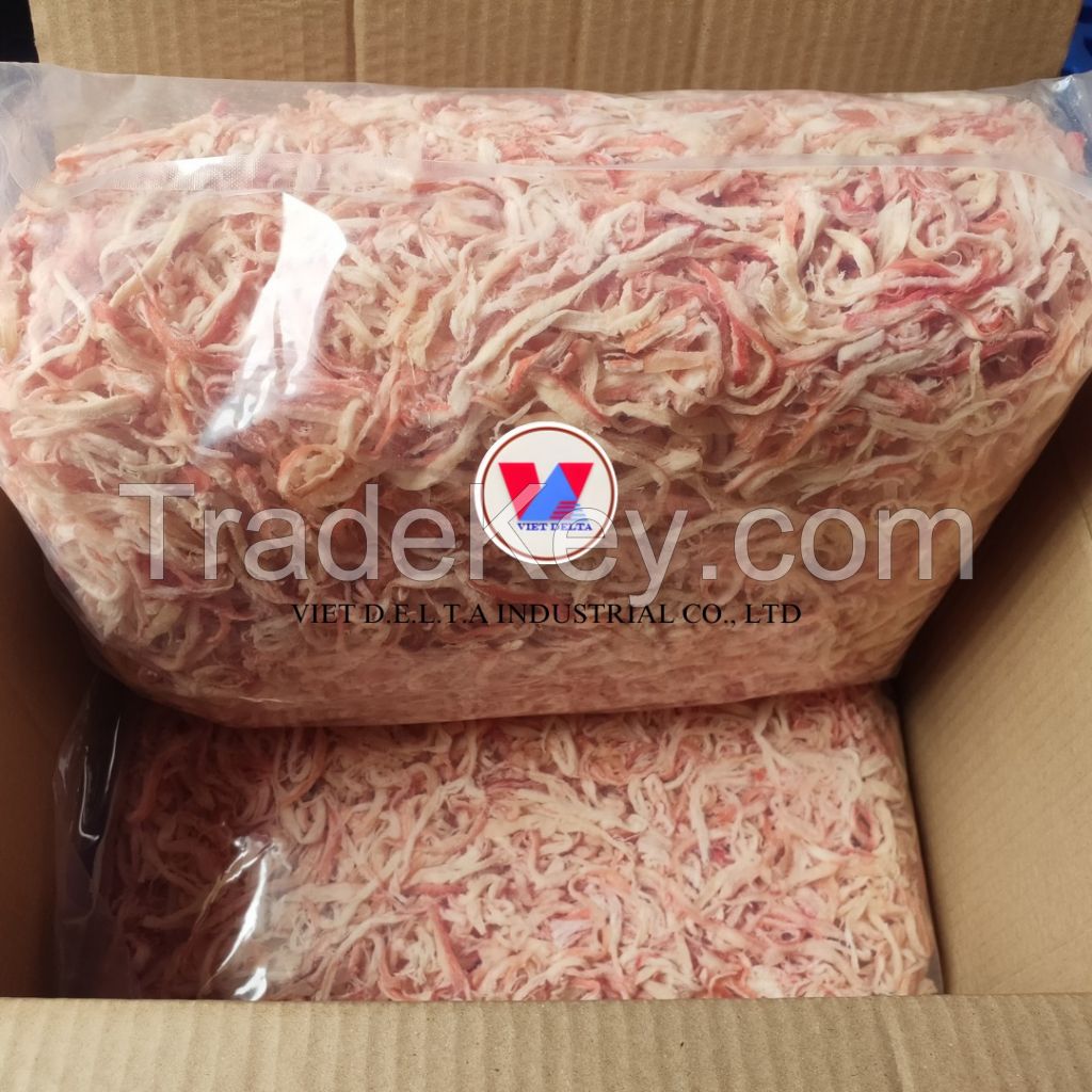 PREMIUM DRIED SHREDDED SQUID FROM VIETNAM - NATURAL, PROTEIN SEAFOOD SNACK