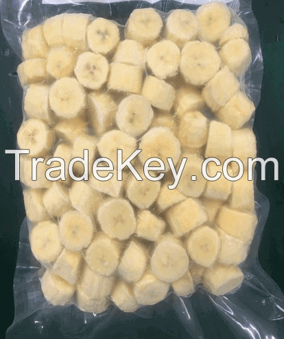 FROZEN VIETNAM BANANA EXCELLENT FOR BAKING SMOOTHIES AND HEALTHY SNACKS