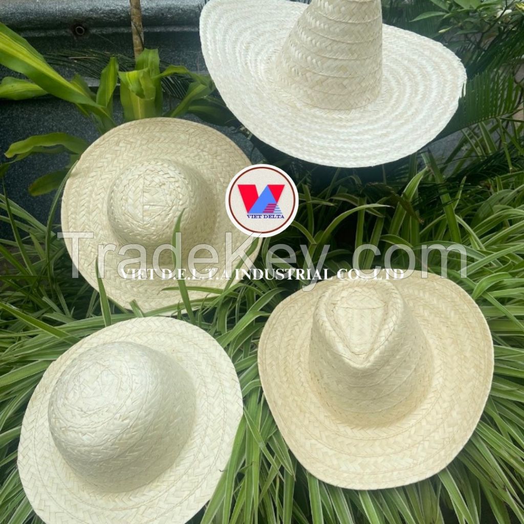 HIGH-QUALITY VIETNAMESE HANDMADE STRAW HAT - ECO-FRIENDLY MATERIALS