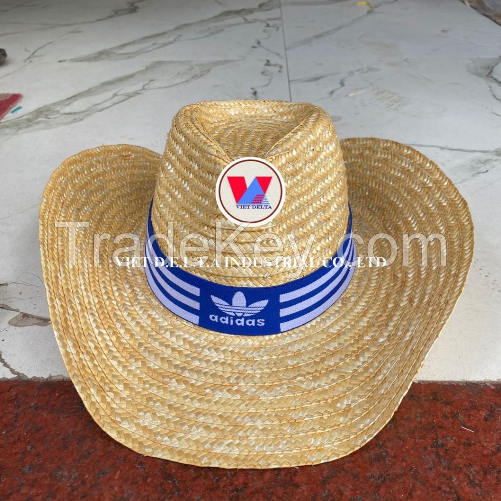 HIGH-QUALITY VIETNAMESE HANDMADE STRAW HAT - ECO-FRIENDLY MATERIALS