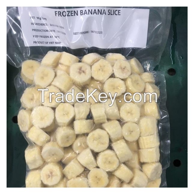 HIGH-GRADE FROZEN BANANAS / PERFECTLY RIPENED AND FROZEN FOR BEST TASTE