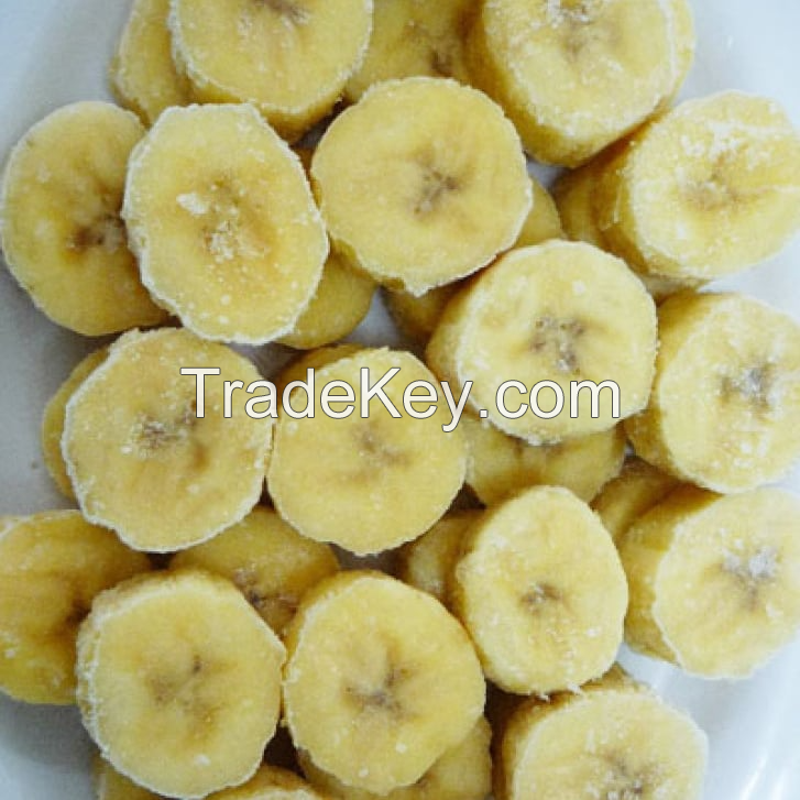 HIGH-GRADE FROZEN BANANAS / PERFECTLY RIPENED AND FROZEN FOR BEST TASTE