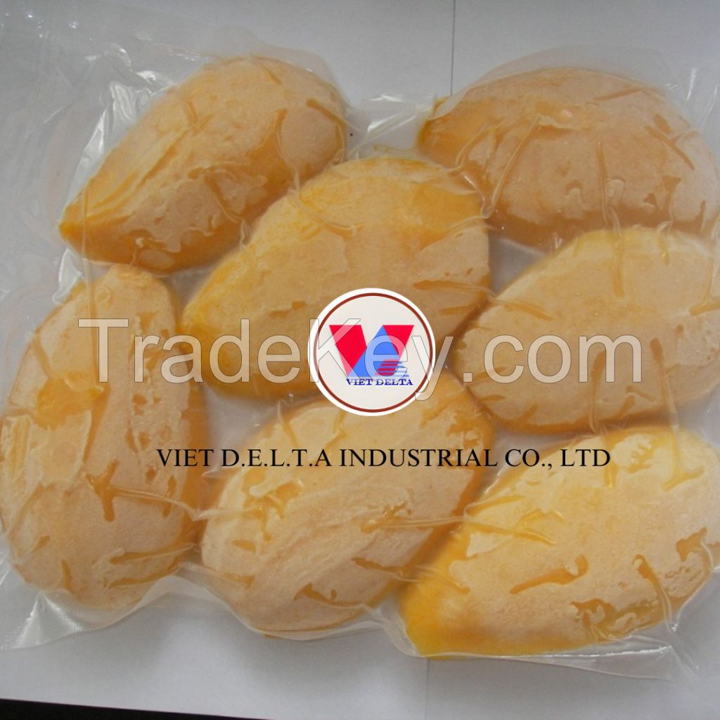 VIETNAM PRODUCE PREMIUM FROZEN MANGO CUBES - FRESHNESS FOR FRUIT SNACK 