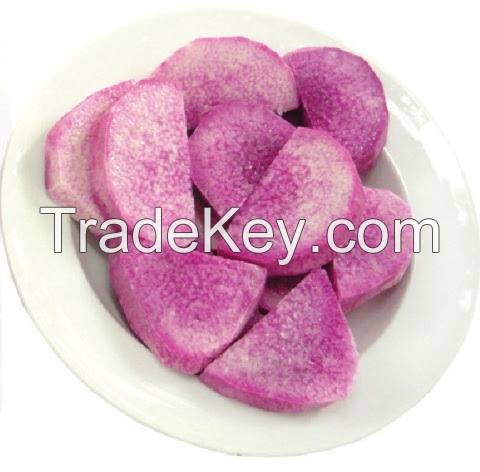 FROZEN PURPLE YAM POWDER FOR BEVERAGES & BAKERY / PURE & NATURAL / DIRECT FACTORY PRICE / MADE IN VIETNAM 