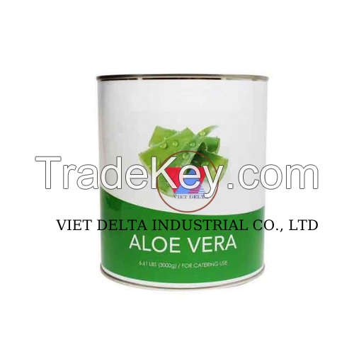 CANNED ALOE VERA FOR HEALTH & BEAUTY / PURE & HYDRATING / GREAT PRICE / MADE IN VIETNAM 