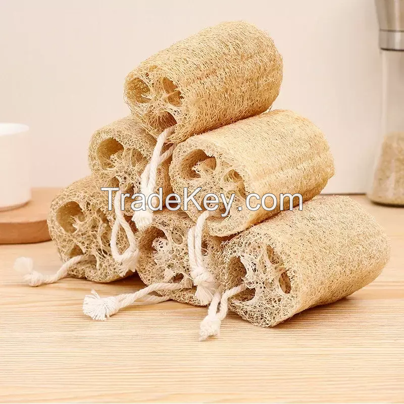 LOOFAH BATHROOM PRODUCTS IN BULK / SOFT, ORGANIC & LONG-LASTING / WHOLESALE PRICES FOR BULK ORDERS / MADE IN VIETNAM 