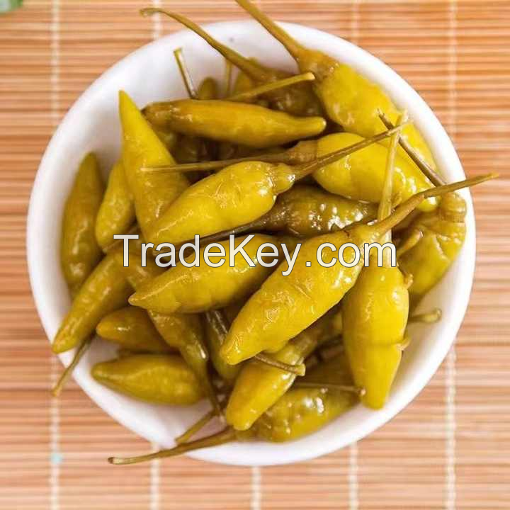 NATURAL PICKLED GREEN PEPPER / A VIBRANT ADDITION TO ANY MEAL / MADE IN VIETNAM